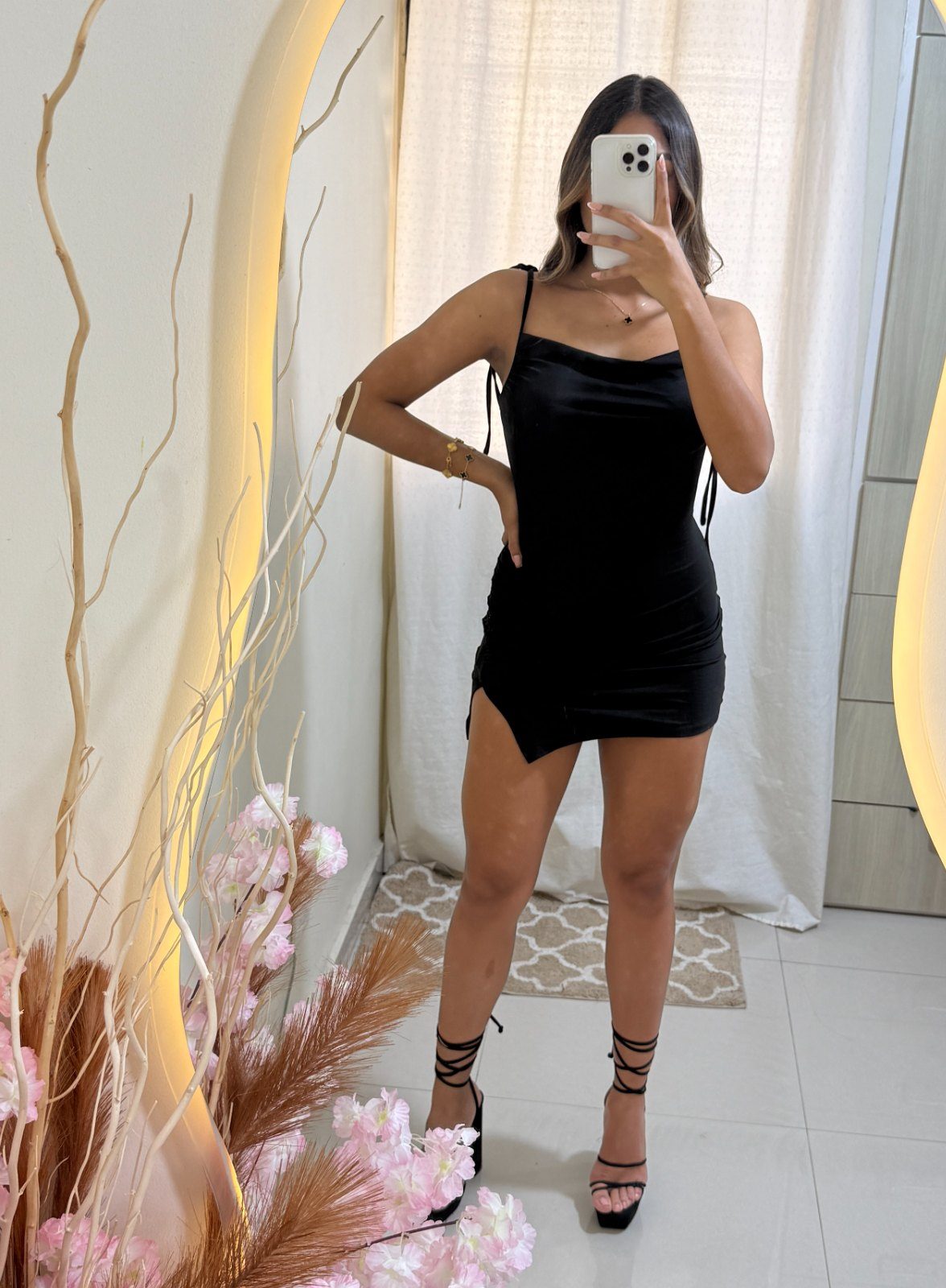Vestido Perla — Negro