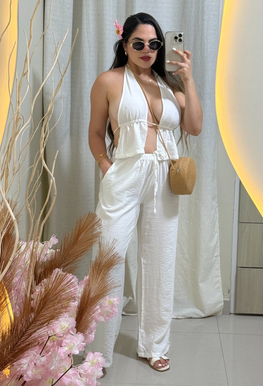 Conjunto Bohochic — Blanco