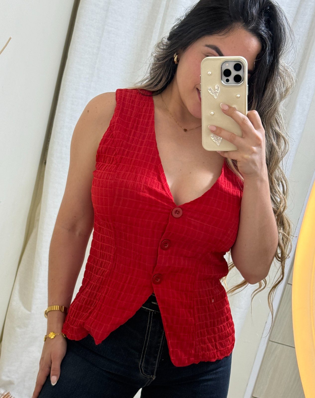 Chaleco surty — Rojo